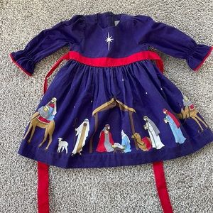 Eleanor Rose nativity dress.